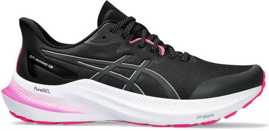 ASICS Gt-2000 12 Lite-show Hardloopschoenen Zwart 1 2 Vrouw