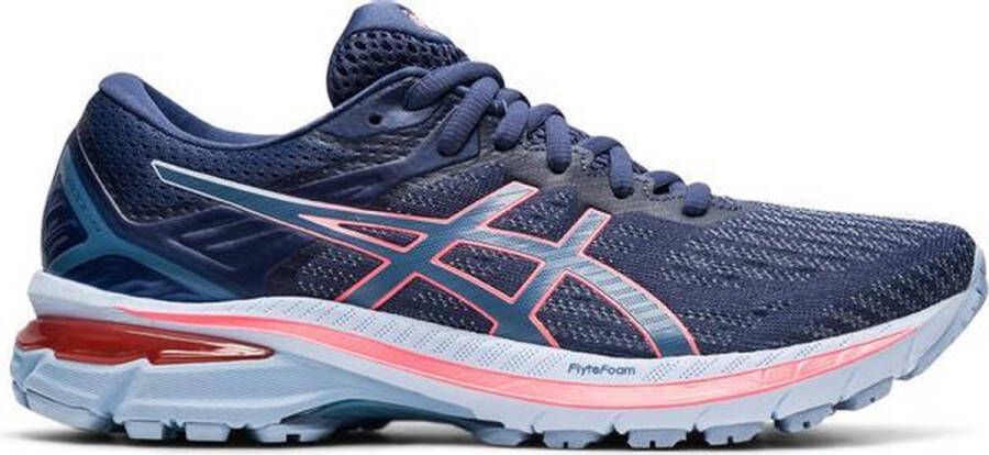 ASICS Sportschoenen Vrouwen Donker blauw Roze Licht blauw