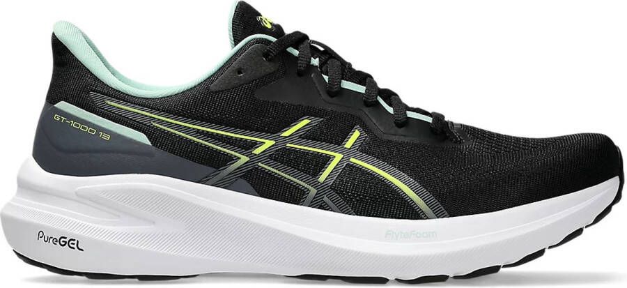 ASICS Hardloopschoenen model GT-1000 13 Heren Zwart Geel Groen