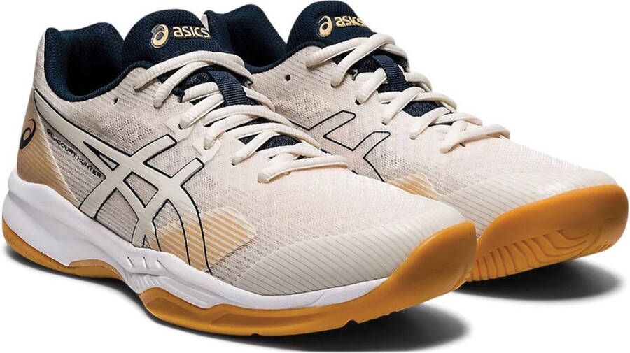 ASICS Gel Court Hunter 2 zaalsportschoenen ecru