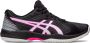 ASICS Tennisschoen Padelschoen Solution Swift FF Clay Heren Zwart Roze - Thumbnail 1