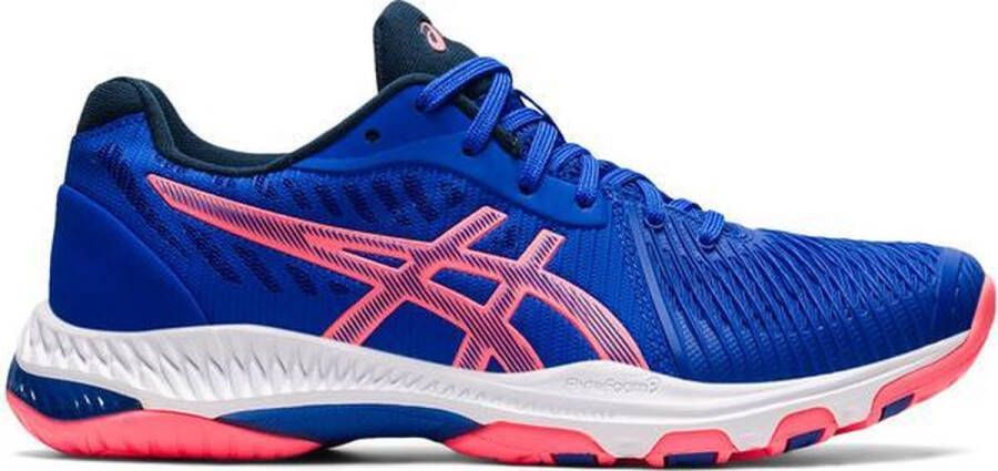 ASICS Netburner Ballistic FF 2 Dames Sportschoenen blauw roze Volleybal