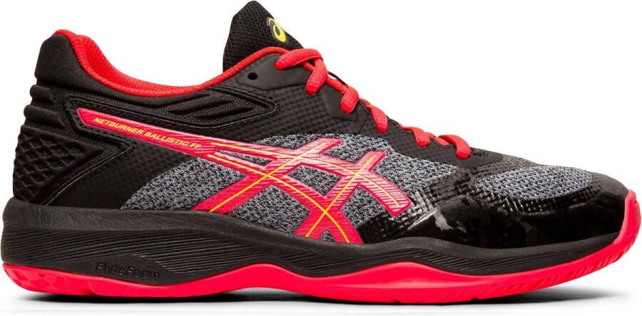 ASICS Netburner Ballistic FF Sportschoenen Vrouwen zwart grijs roze - Foto 1