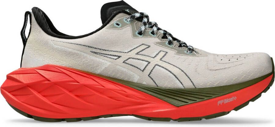 ASICS Novablast 4 TR Hardlopen Heren Grijs Rood