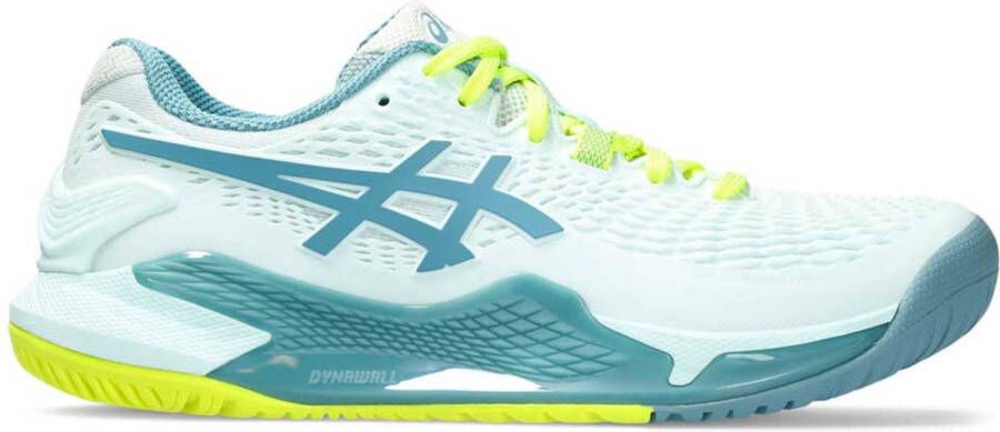 ASICS Padelschoen Gel Resolution 9 Dames Groen Geel