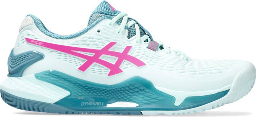 ASICS Padelschoen Gel Resolution 9 Dames Groen Roze