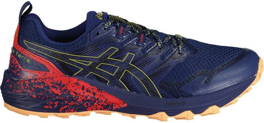 ASICS Gel-Trabuco Terra Trailrunningschoenen Indigo Blue Olive Oil Heren