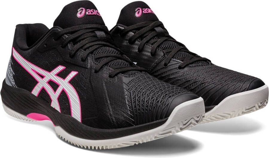 ASICS Black And Pink Solution Swift Ff Clay 1041a299