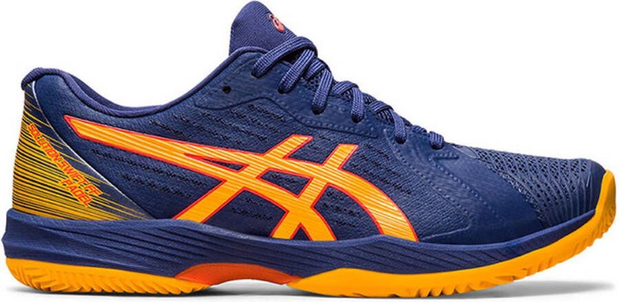 ASICS Solution Swift FF Padel Heren Sportschoenen Padel Smashcourt Blue Yellow