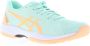 ASICS solution swift ff padel tennis schoen dames lichtgroen mint - Thumbnail 1