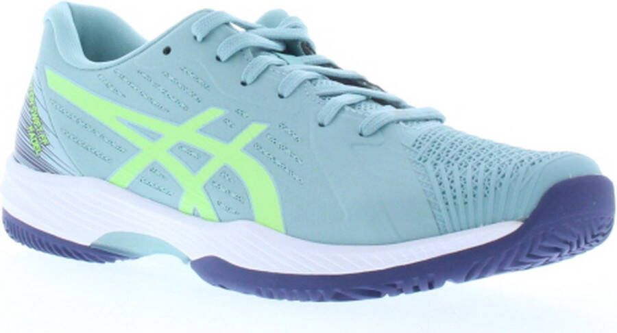 ASICS solution swift ff padel tennis schoen heren groen combi