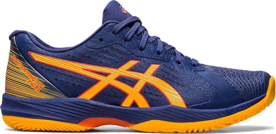 ASICS Solution Swift FF Padel Heren Sportschoenen Padel Smashcourt Blue Yellow