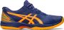 ASICS Solution Swift FF Padel Heren Sportschoenen Padel Smashcourt Blue Yellow - Thumbnail 1