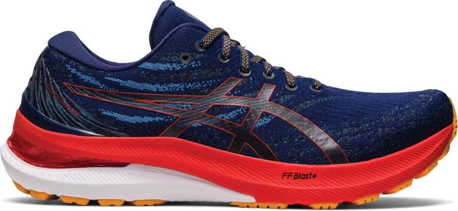 ASICS GEL-Kayano 29 Heren Sportschoenen Hardlopen Weg blauw oranje