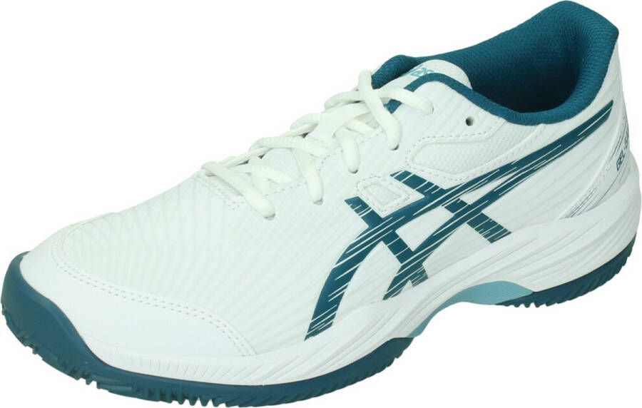 ASICS Tennisschoen Gel Game 9 GS Clay OC Junior Wit Blauw