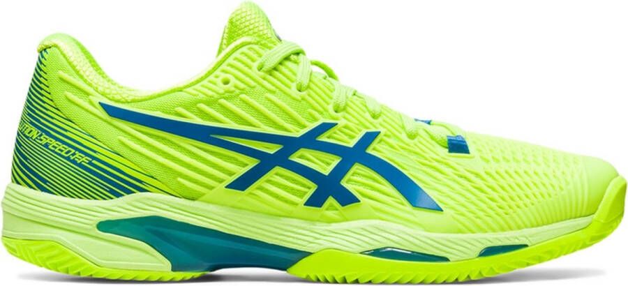 ASICS Tennisschoen Padelschoen Solution Speed FF 2 Clay Dames Groen Blauw