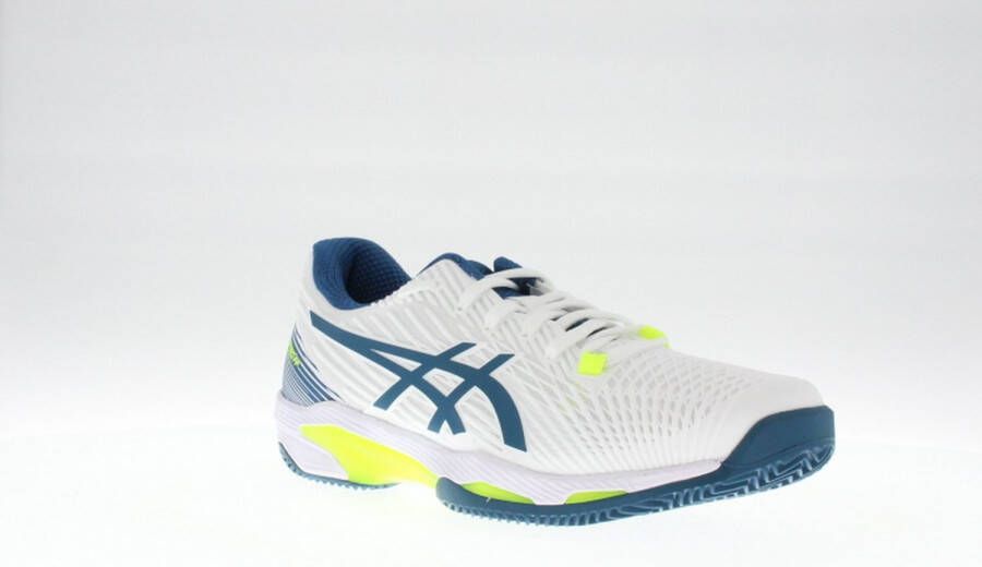 ASICS Tennisschoen Solution Speed FF 2 Clay Heren Wit Groen