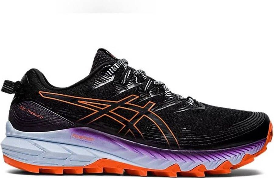 ASICS GEL-Trabuco 10 Dames Sportschoenen Hardlopen Trail zwart oranje