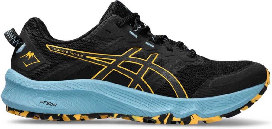 ASICS Trabuco Terra 2 Trailrunningschoenen Zwart Man