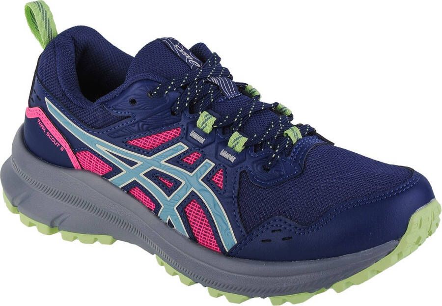 ASICS Trail Scout 3 1012B516-400 Vrouwen Marineblauw Hardloopschoenen