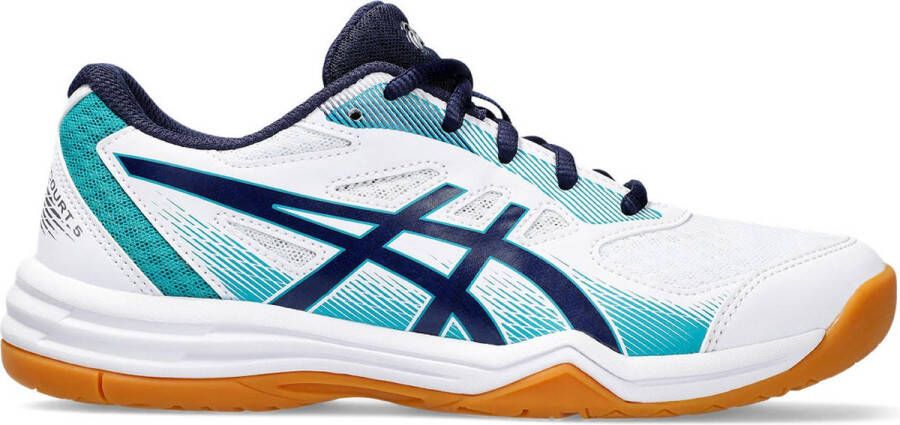 ASICS Upcourt 5 Gs Kinder Indoorschoenen 1074a039-104 Kleur Wit