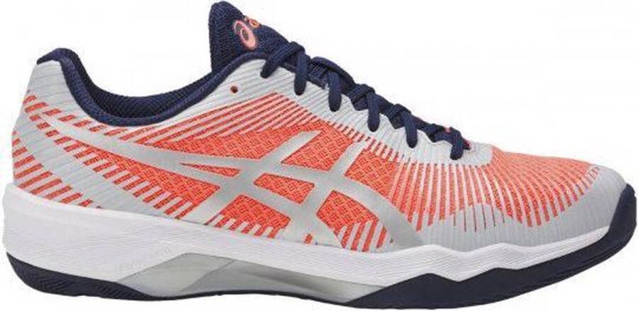 ASICS Volley Elite FF Volleybalschoen Dames Grijs Oranje