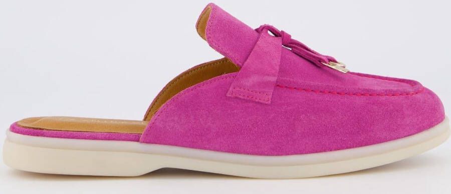 Atelier Verdi Julia Slip On Schoenen in Fuxia Pink Dames