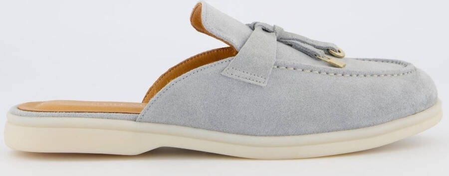 Atelier Verdi Julia Slip On Smoke Schoenen Blue Dames