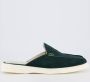 Atelier Verdi Laura Slip On Sandal in Pine Green Dames - Thumbnail 1