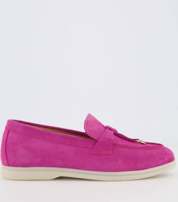 Atelier Verdi Nina Loafer in Fuxia Pink Dames