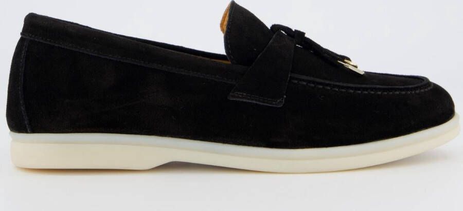 Atelier Verdi Zwarte Loafer Schoenen voor Dames Black Dames