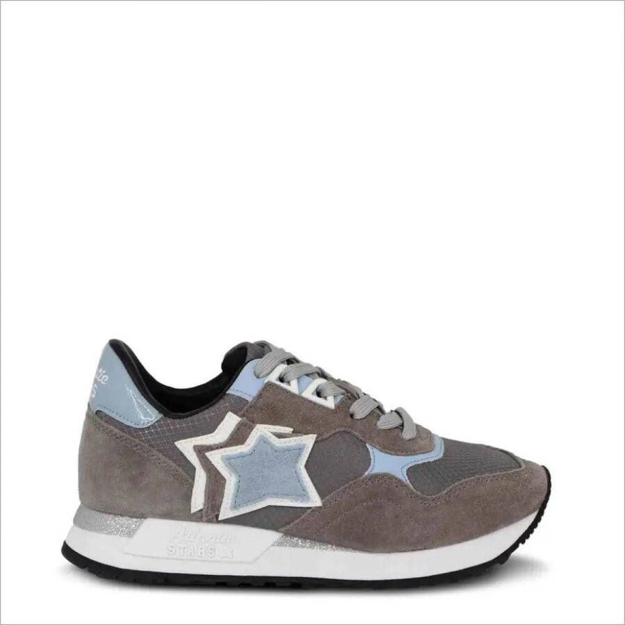 Atlantic stars Sneakers van Stof en Suède Brown