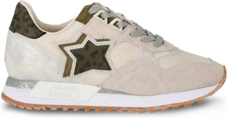 Atlantic stars Dames Sneakers Textiel Suède Rubber Zool Multicolor Dames