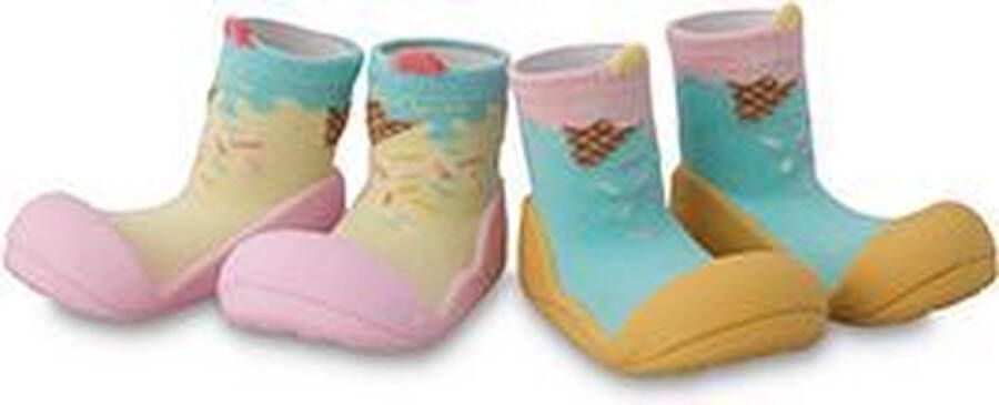 Attipas Ice cream rose babyschoenen eerste loopschoentjes maanden