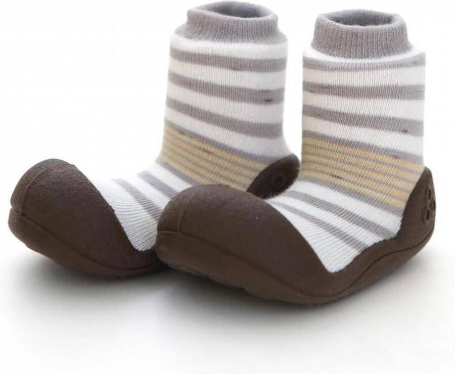 Attipas Natural herb bruin babyschoenen loopschoentjes 2 5-3 5 jaar