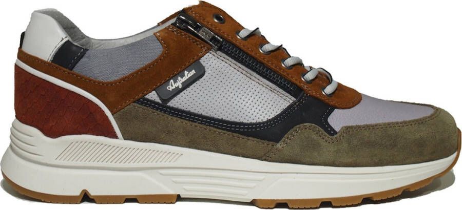 Australian Connery H K16 gey combi Heren Sneakers Multi