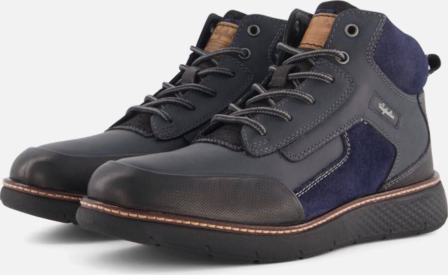 Australian Durango Veterschoenen blauw Nubuck