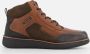 Australian Durango Donker Cognac Leren Schoen Brown Heren - Thumbnail 2