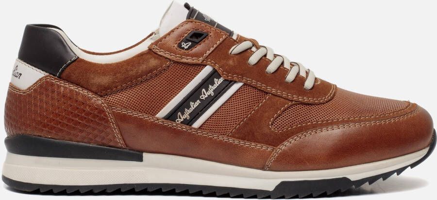 Australian Filmon Sneakers cognac Bruin Textiel Heren