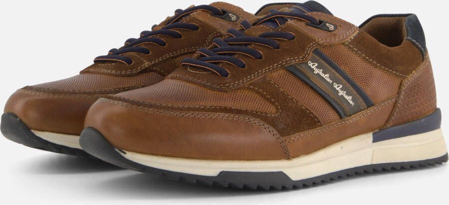 Australian Lage sneakers Filmon cognac blauw wit Brown Heren - Foto 2