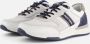 Australian Witte leren sneakers met gevormd voetbed White Heren - Thumbnail 1