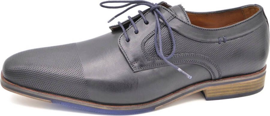 Australian Footwear Australian Heren Veterschoen Essex 15.1366.01-A10 Zwart