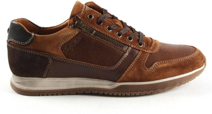 Australian Footwear Browning Sneakers Cognac Heren Sneakers Cognac