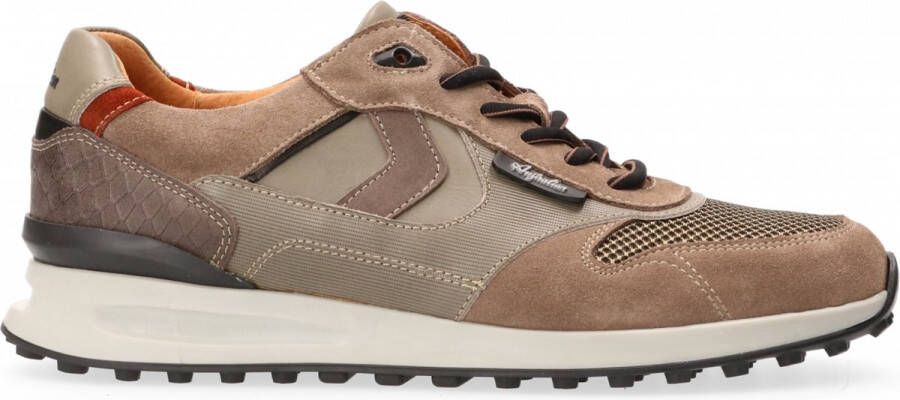 Australian Footwear Gravity Sneakers Taupe Taupe Combi