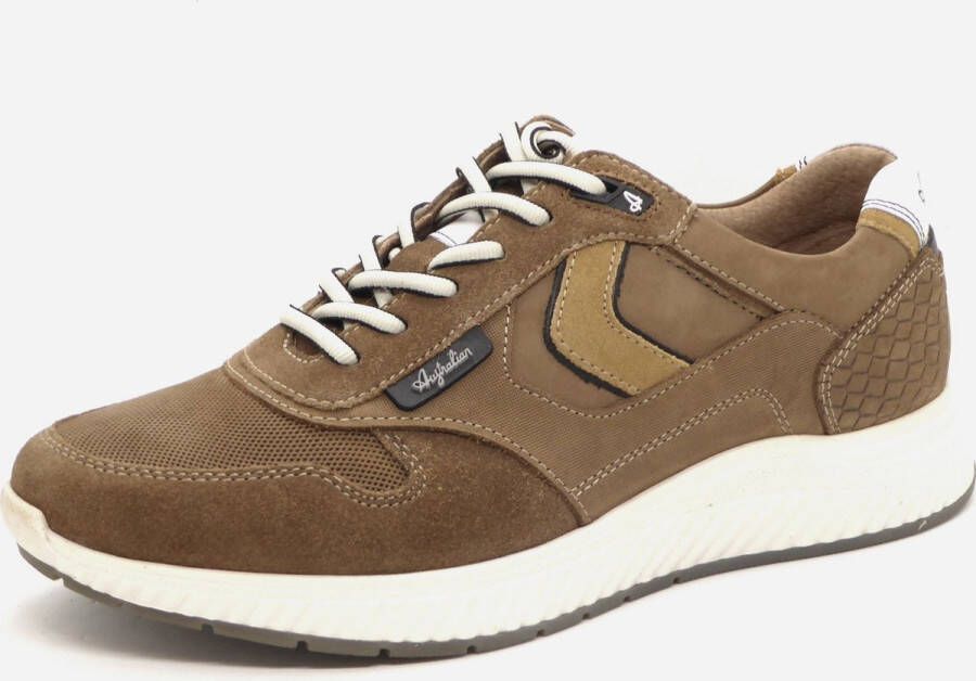 Australian Graham Sneakers taupe Leer Heren