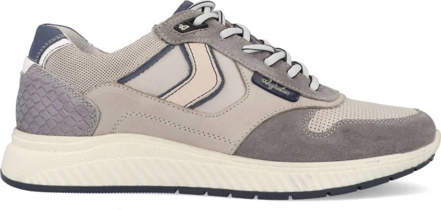 Australian Footwear Graham Sneakers Grijs Grey-Blue-White