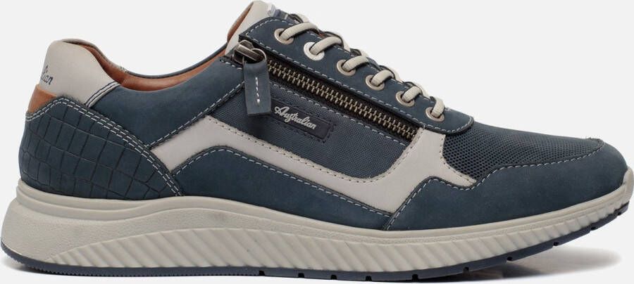 Australian Footwear Hatchback Sneakers Blauw Blue Light Grey