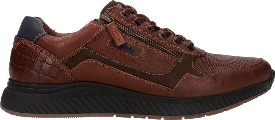 Australian HATCHBACK 15 1607 02 A08 Zwarte sneaker met rits wijdte G