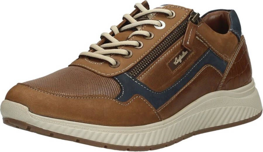 Australian HATCHBACK 15 1607 02 A08 Zwarte sneaker met rits wijdte G