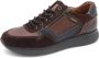 Australian Heren Sneaker Dokota 15.1642.01-T5X Cogna Blauw Bruin Wijdte H - Thumbnail 1